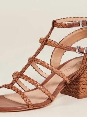 Shutz Rosalia Braided Block Heel